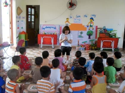 KOICA tặng trang thiết bị cho trường mầm non ở Hải Phòng