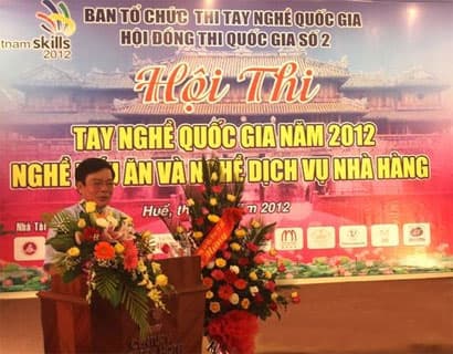 Khai mạc Hội thi tay nghề quốc gia 2012 tại TP Huế