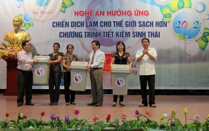 Nghệ An chung tay “làm cho thế giới sạch hơn”