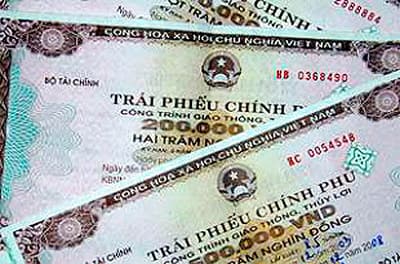 Huy động 2.500 tỷ đồng trái phiếu Chính phủ với lãi suất dưới 10%/năm
