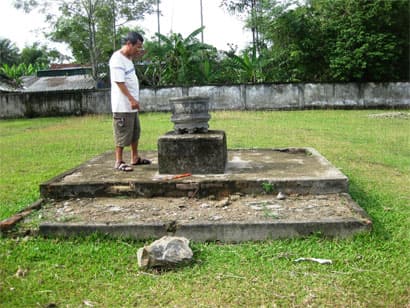 Di tích thành... phế tích