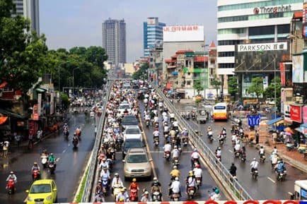 Hơn 25 nghìn phương tiện đã nộp phí sử dụng đường bộ
