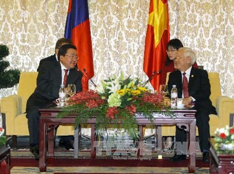 Tổng thống Mông Cổ kết thúc tốt đẹp chuyến thăm cấp Nhà nước tới Việt Nam