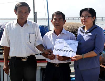 Phú Yên: Gần 1,2 tỷ đồng hỗ trợ ngư dân mua ngư cụ