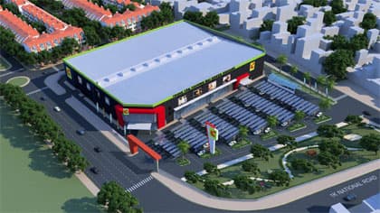 Khai trương Trung tâm thương mại sử dụng năng lượng xanh đầu tiên