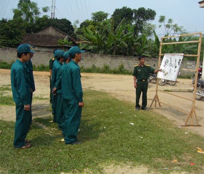 Ban hành Thông tư hướng dẫn quy hoạch, đào tạo, bồi dưỡng, sử dụng cán bộ quân sự Ban CHQS cấp xã