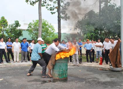 Chủ động các phương án phòng, chống cháy nổ