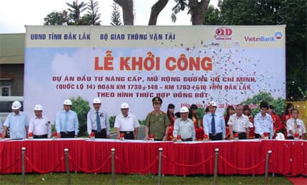 Khởi công hai Dự án xây dựng, nâng cấp mở rộng đường Hồ Chí Minh đoạn đi qua Đắc Lắc, Đắc Nông