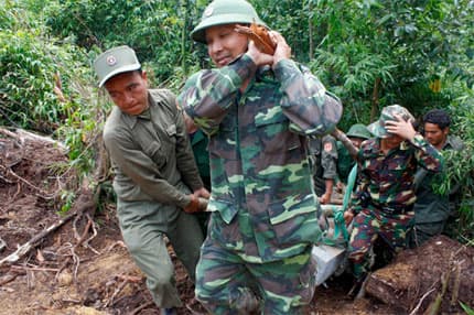 Đội liên hợp cắm mốc hai tỉnh Quảng Nam và Sê Kông họp lần thứ IX