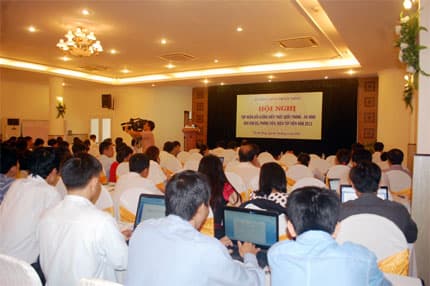 Tập huấn, bồi dưỡng kiến thức QP-AN cho cán bộ, phóng viên, biên tập viên