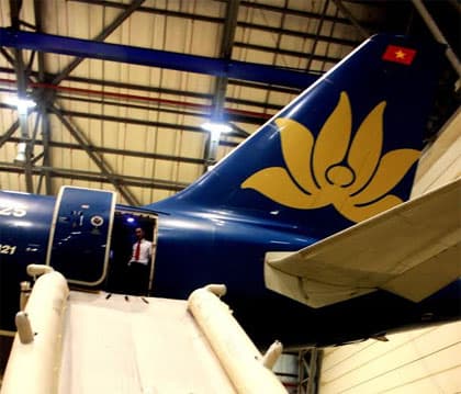 Vietnam Airlines triển khai diễn tập khẩn nguy năm 2014