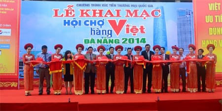 Khai mạc Hội chợ hàng Việt - Đà Nẵng 2014
