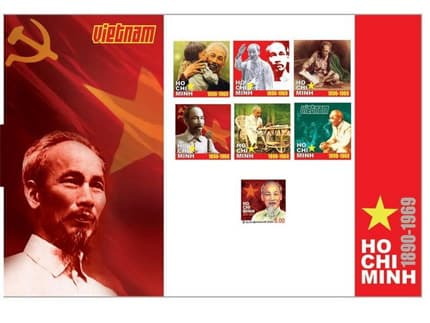 Sri Lanka phát hành bộ tem Hồ Chí Minh