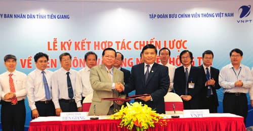 Tập đoàn VNPT giúp tỉnh Tiền Giang xây dựng hạ tầng công nghệ