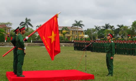 Trung đoàn 43, Sư đoàn 395 (Quân khu 3): Tuyên thệ chiến sĩ mới đợt 1-2014