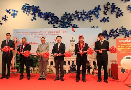 VietJet khai trương đường bay mới giữa TP.Hồ Chí Minh – Singapore