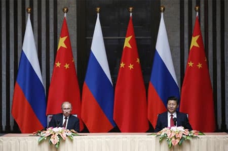 Tổng thống Putin: Nga - Trung không xây dựng liên minh