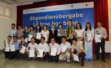 Trao quyết định học bổng DAAD cho cán bộ, sinh viên Việt Nam