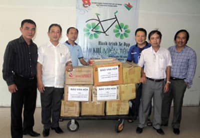 Hành trình xe đạp “Hào khí miền Tây”
