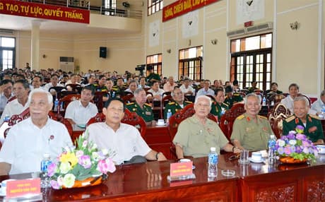 Hơn 500 cựu chiến binh họp mặt truyền thống Quân đoàn 4