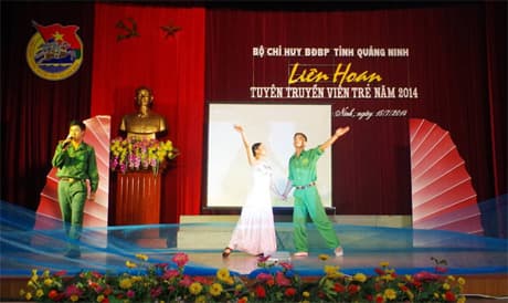 BĐBP Quảng Ninh: Sôi nổi Liên hoan tuyên truyền viên trẻ 2014