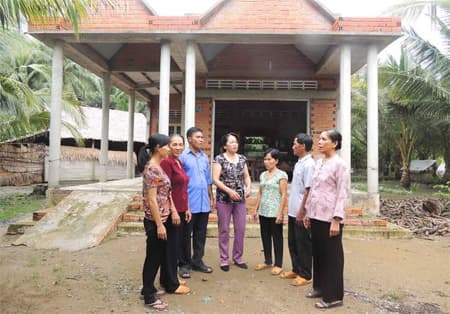 Vĩnh Long: Xóa nhà tạm nhờ mô hình góp vàng