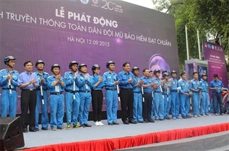 Tổng kết Chiến dịch truyền thông toàn dân đội mũ bảo hiểm đạt chuẩn