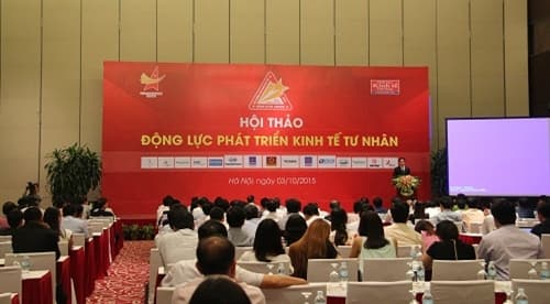 Hội thảo "Động lực phát triển kinh tế tư nhân"