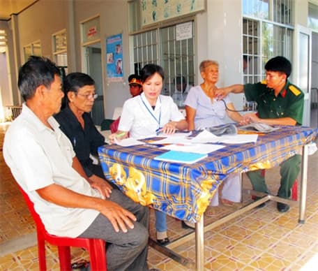 Chăm lo sức khỏe cho ngư dân