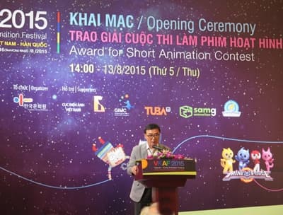 Khai mạc Lễ hội phim hoạt hình Việt Nam-Hàn Quốc 2015