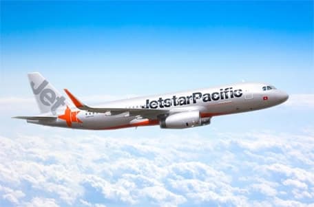 Jetstar Pacific bán vé máy bay từ 70.000 đồng nhân dịp Quốc khánh 2-9