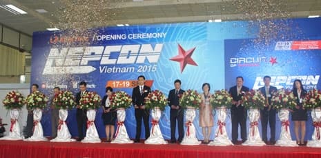Khai mạc triển lãm NEPCON Vietnam 2015