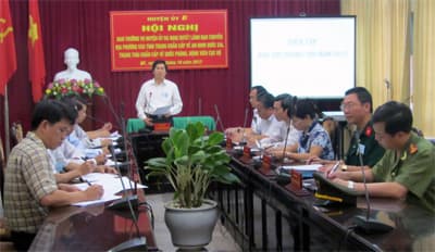 Hoàn thành tốt nhiệm vụ diễn tập khu vực phòng thủ năm 2012
