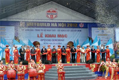 15 quốc gia và vùng tham gia Triển lãm Quốc tế VietBuild Hà Nội 2012