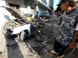 Nhà thờ của người Ai Cập tại Libya bị ném lựu đạn