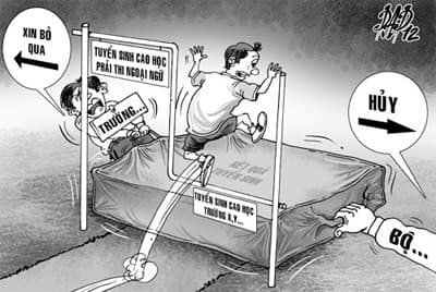 Hàng ngàn người thành thạc sĩ... hụt