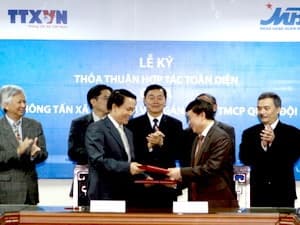 MB hợp tác toàn diện với Thông tấn xã Việt Nam