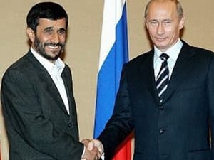 Ông Putin và ông Ahmadinejad thắt chặt hợp tác