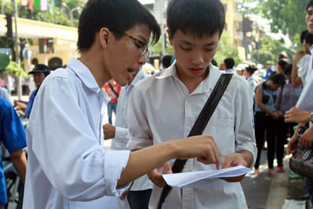Bộ GD và ĐT công bố đáp án đề thi Cao đẳng