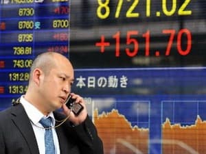 Chứng khoán châu Á tiếp tục đi lên phiên cuối tuần