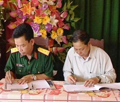 Trung đoàn 66 và xã EA H’leo tổ chức kết nghĩa, phối hợp hoạt động