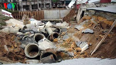 “Hố tử thần” Lê Văn Lương gây thiệt hại 2 tỉ đồng
