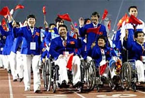 Đoàn thể thao khuyết tật Việt Nam thi đấu tại Paralympic London 2012