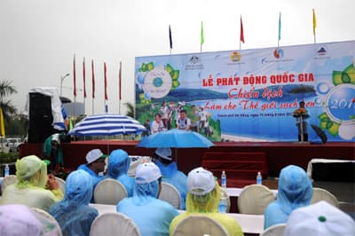 Lễ phát động “Quốc gia hưởng ứng Chiến dịch Làm cho thế giới sạch hơn”