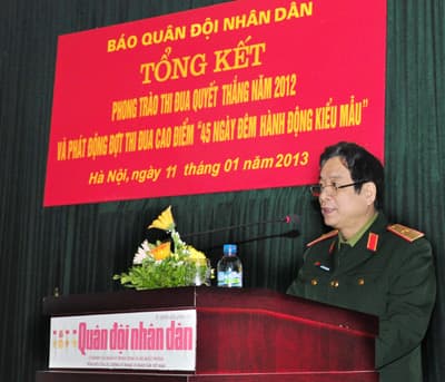 Báo QĐND khẳng định tính chiến đấu cao trên mọi mặt trận