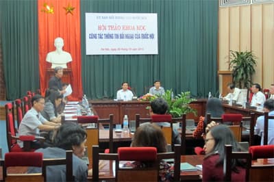 Để “tiếng chiêng” đối ngoại của Quốc hội vang xa