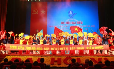 Khai mạc Đại hội Hội Sinh viên Thành phố Hà Nội lần thứ VI