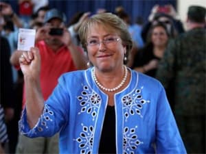Chile: Bà Bachelet trở lại cầm quyền