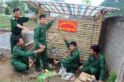 "Ngôi nhà rác" ở Trung đoàn 335