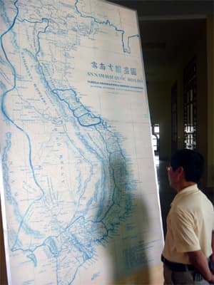 Trưng bày bản đồ cổ khẳng định chủ quyền của Việt Nam đối với Hoàng Sa, Trường Sa
